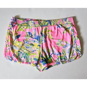 Lilly Pulitzer XL 12-14 Girls Pink Ceclie Shorts Squeeze The Day
